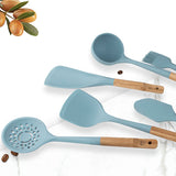 Load image into Gallery viewer, High temperature resistant kitchen set 12 pieces silicone spoon shovel kitchen set safe non-toxic silicone kitchen set