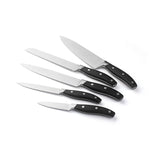 Load image into Gallery viewer, High Carbon Stainless Steel Cutlery Stainless Steel Kitchen Knife Set Three Rivets Forged Handle with block