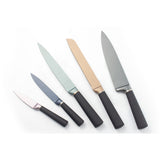 Load image into Gallery viewer, 5Pcs Matellic Color SS Knives &amp; Utensils Collection Steel Head Colorful Knife