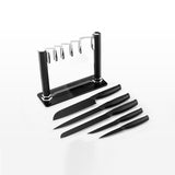 Load image into Gallery viewer, 6pcs Hollow Handle 6pcs Rust-resistant Entire Nonstick Coating Stainless Steel Kitchen Knife Set